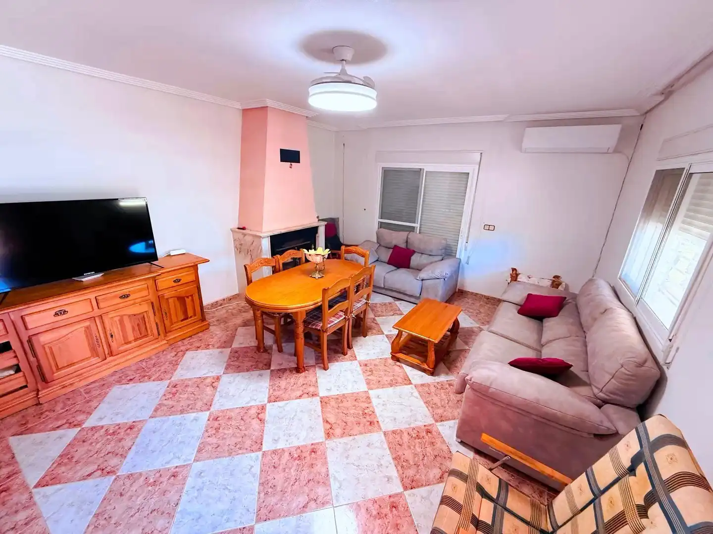 Living room of Houses for sale in Los Alcázares  with Terrace, Storage room and Furnished