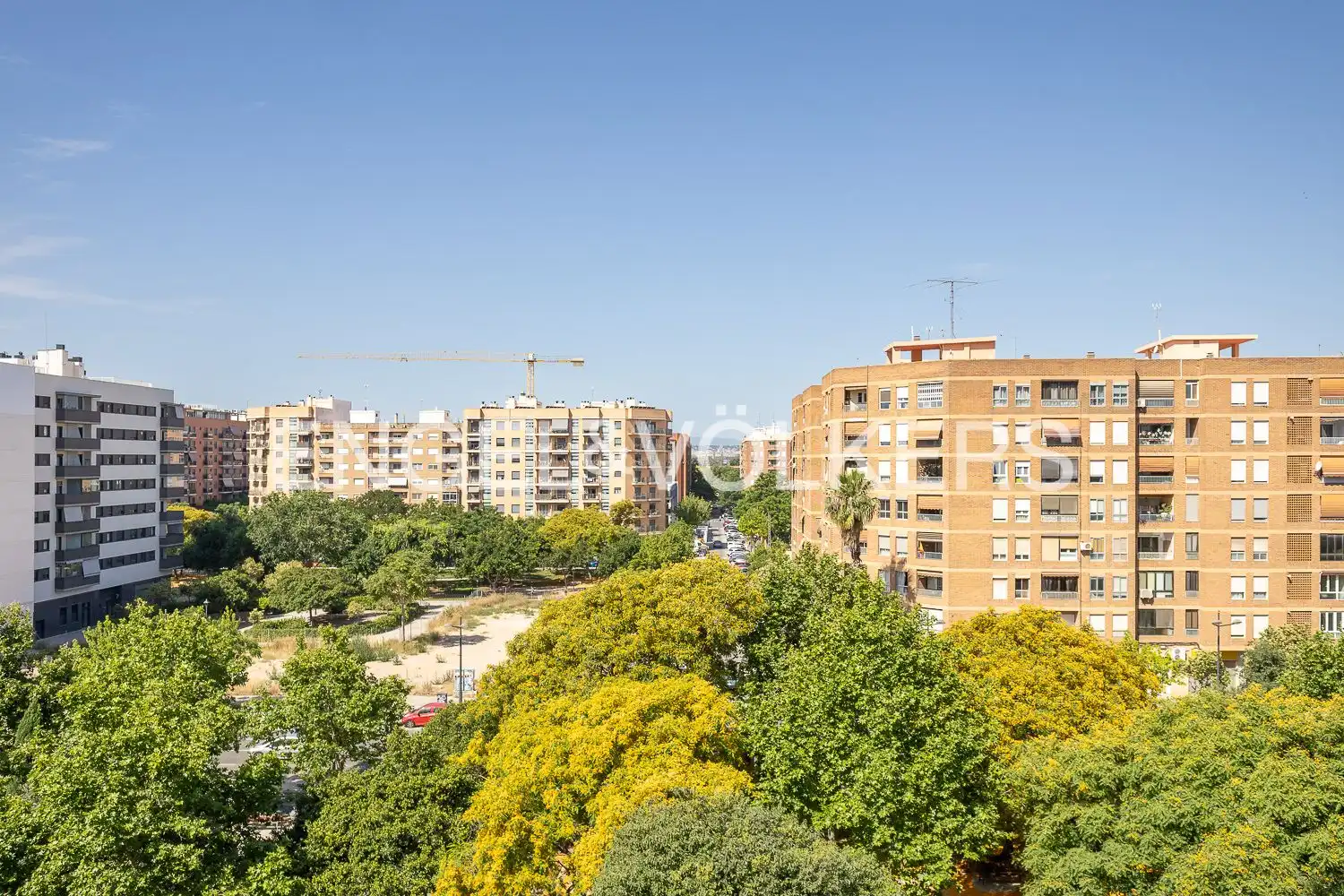 Vista exterior de Pis de lloguer en Valencia amb Aire condicionat, Calefacció i Parquet