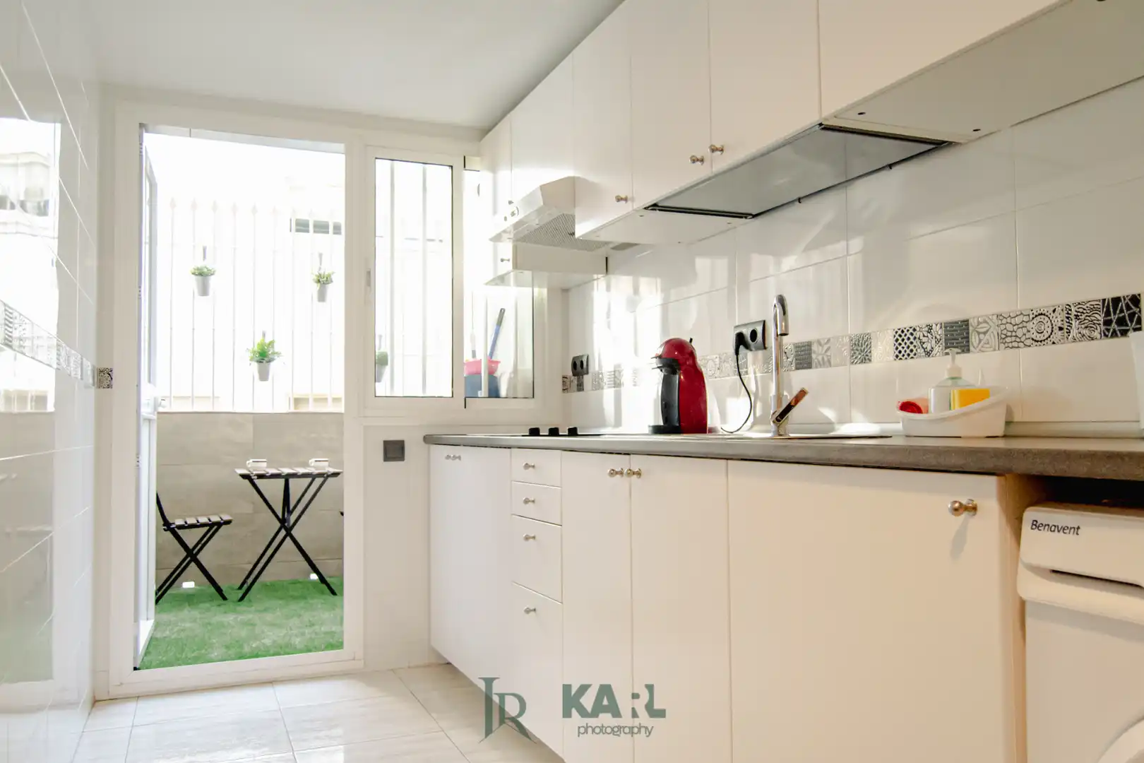 Cocina de Piso de alquiler en Málaga con Aire acondicionado y Amueblado