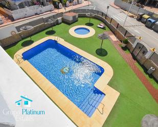 Swimming pool of Single-family semi-detached for sale in Pulpí  with Air Conditioner, Private garden and Swimming Pool