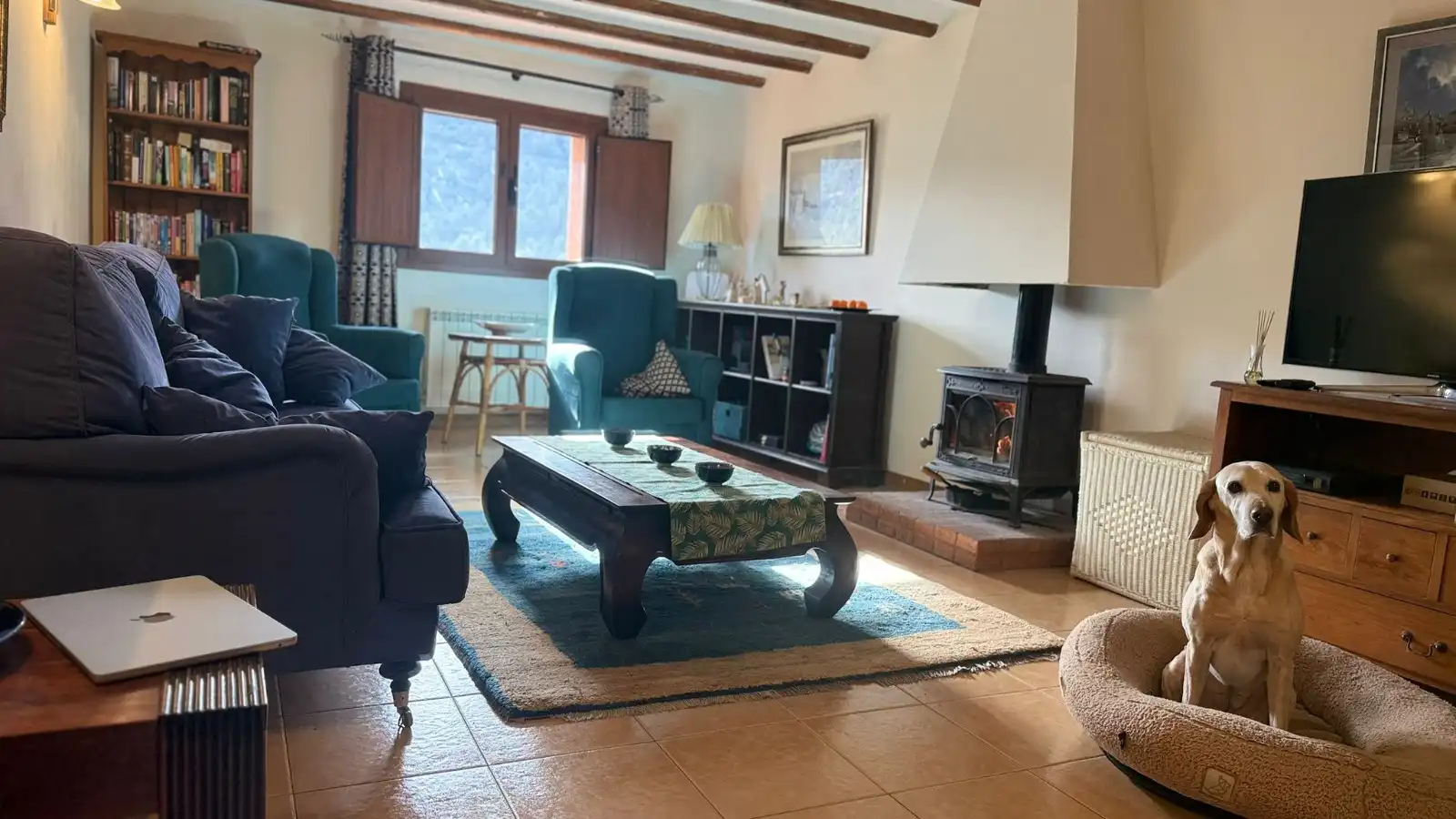 Sala d'estar de Casa o xalet en venda en Castellote amb Terrassa i Traster