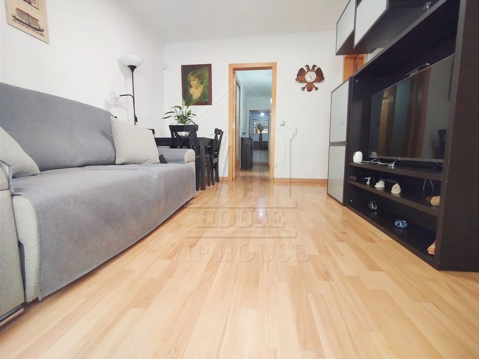 Sala de estar de Piso en venta en Badalona con Balcón