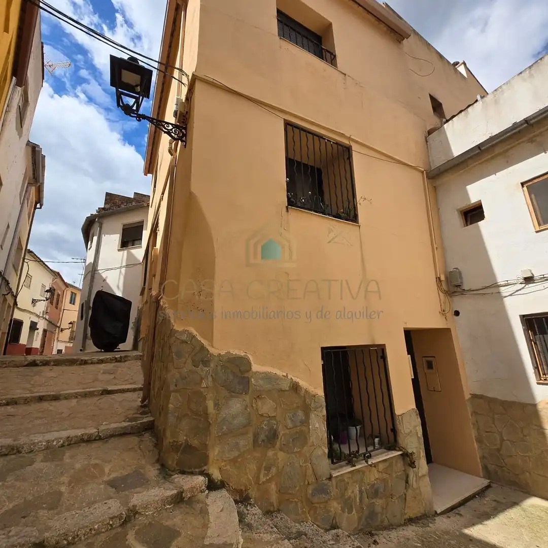 Vista exterior de Casa o xalet en venda en Mogente / Moixent amb Aire condicionat, Terrassa i Traster