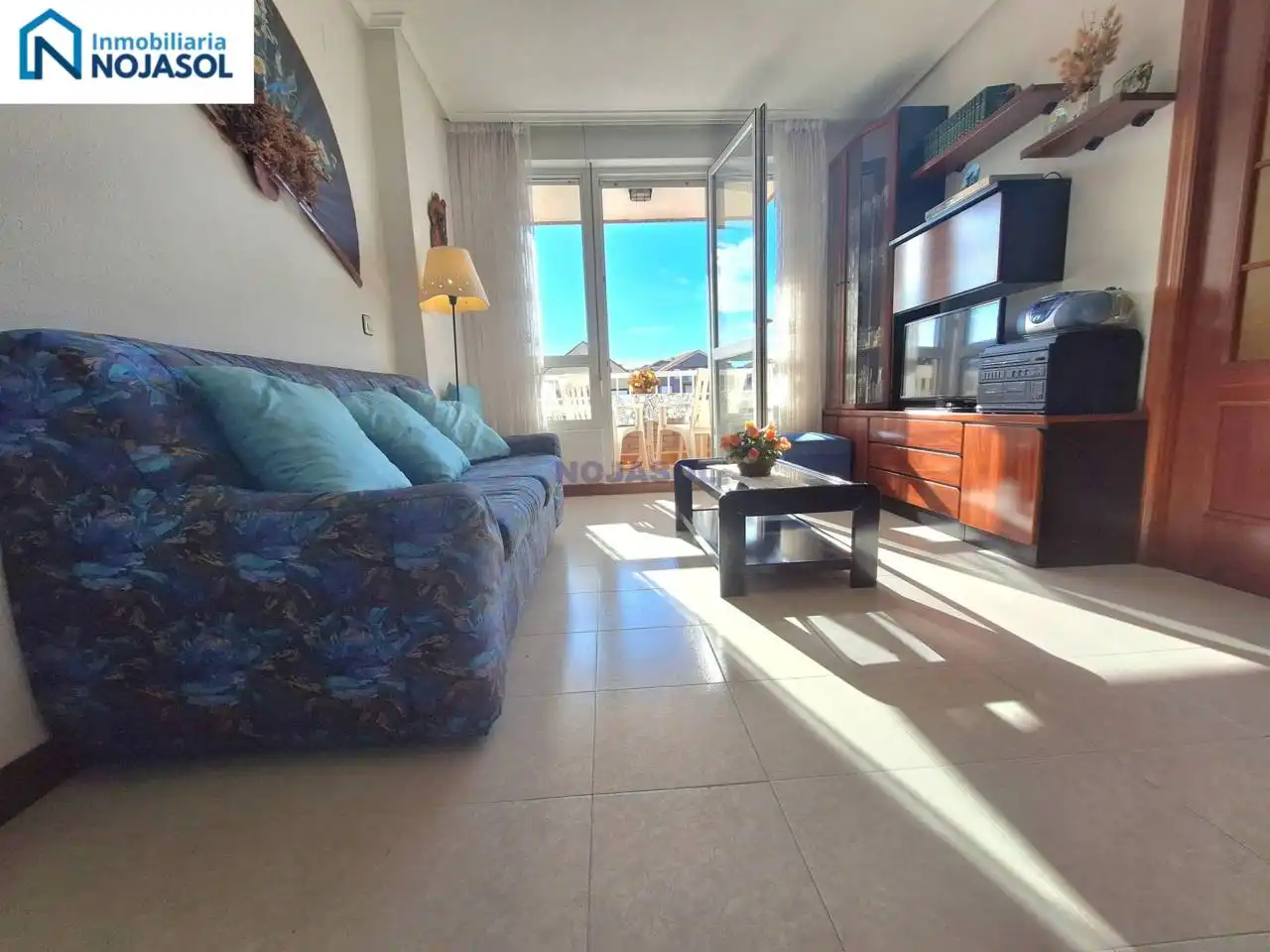 Sala de estar de Piso de alquiler en Noja con Terraza y Amueblado