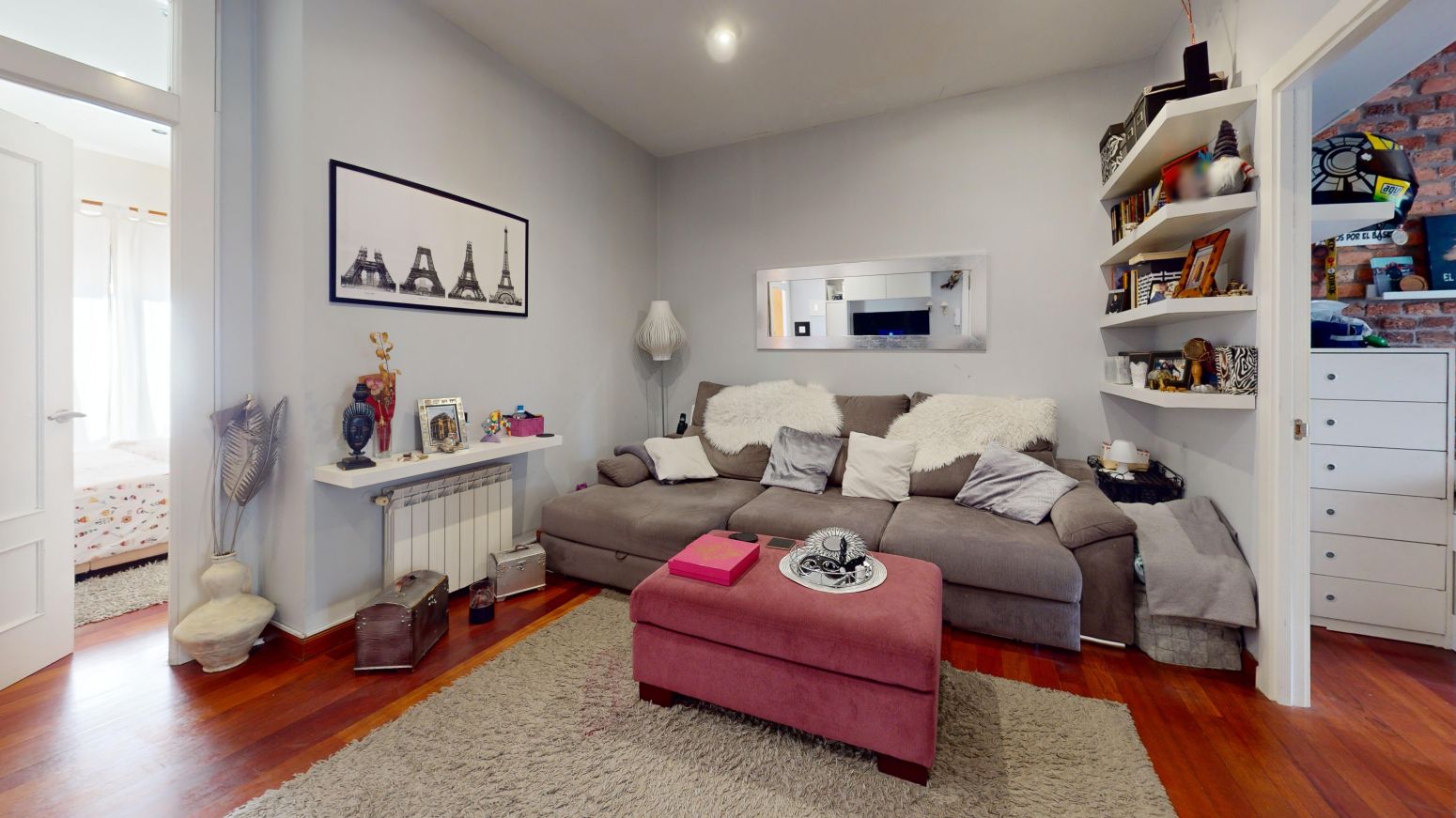 Living room of Flat for sale in Santander  with Heating, Terrace and Balcony