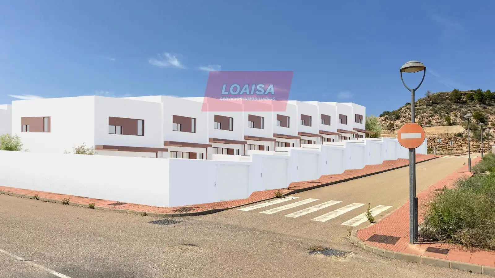 Vista exterior de Casa adosada en venta en Antas con Calefacción y Terraza