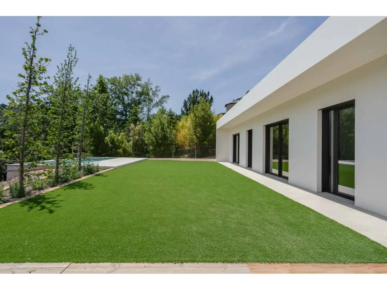 Jardí de Casa o xalet en venda en Matadepera amb Aire condicionat, Calefacció i Jardí privat