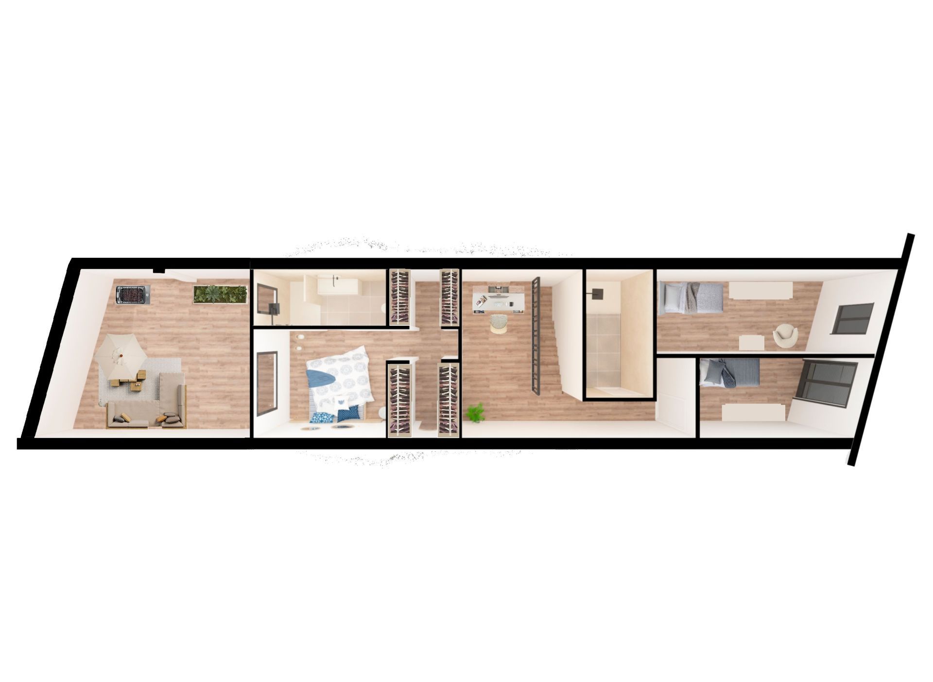 Single-family semi-detached for sale in Pallejà  with Air Conditioner and Heating