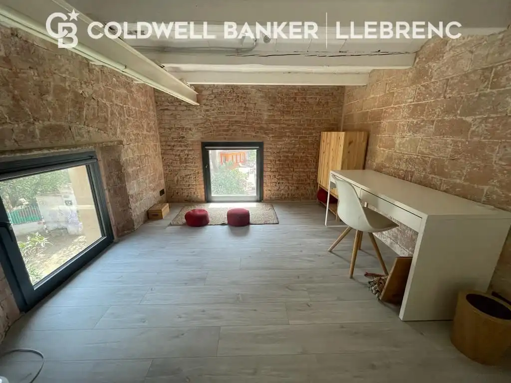 Terraza de Dúplex de alquiler en Barcelona con Parquet, Amueblado y Horno