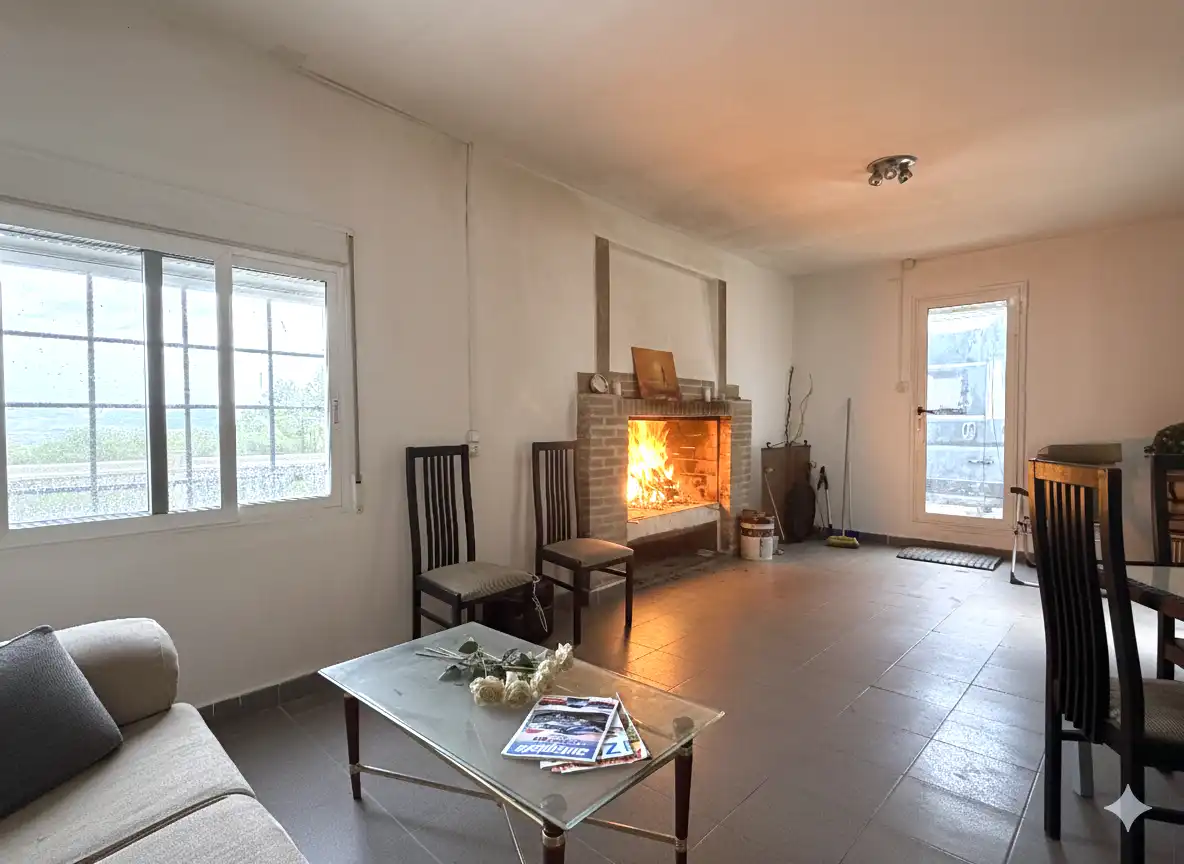 Sala de estar de Casa o chalet en venta en Estivella con Jardín privado, Terraza y Piscina