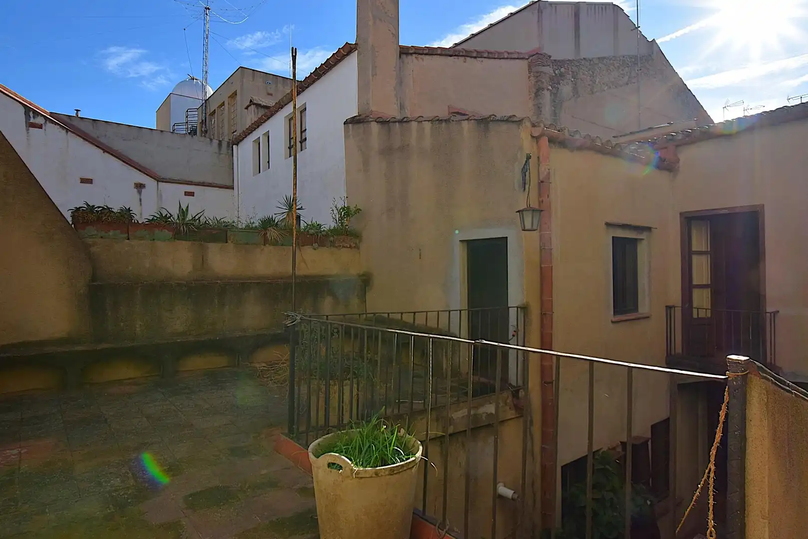 Balcony of Houses for sale in Mataró  with Private garden, Terrace and Storage room