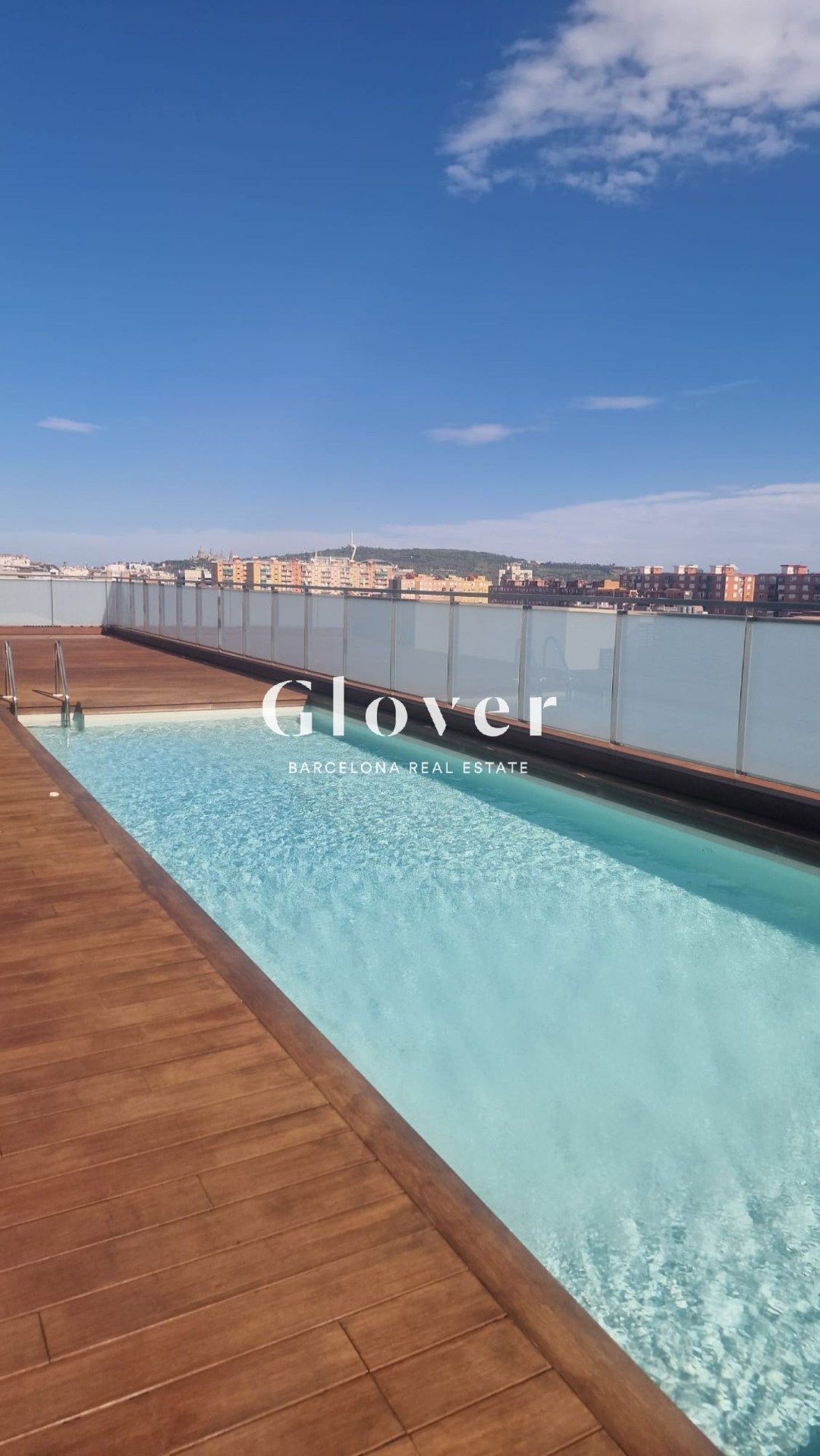 Swimming pool of Flat to rent in L'Hospitalet de Llobregat  with Air Conditioner, Heating and Terrace
