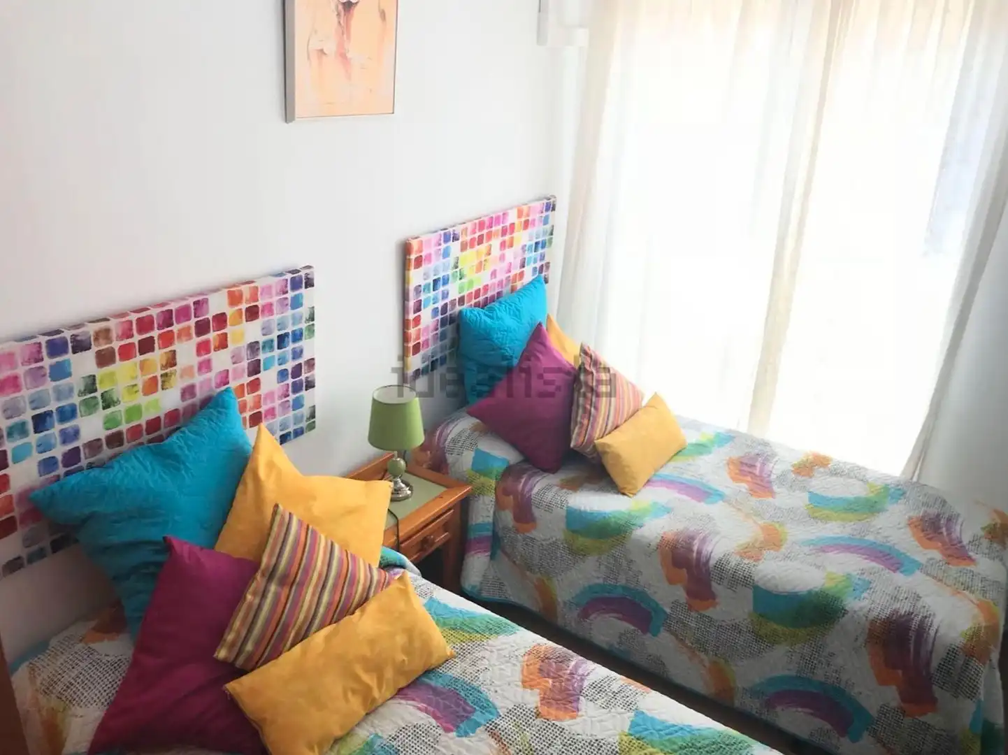 Habitación de Piso de alquiler en Málaga con Aire acondicionado, Amueblado y Balcón