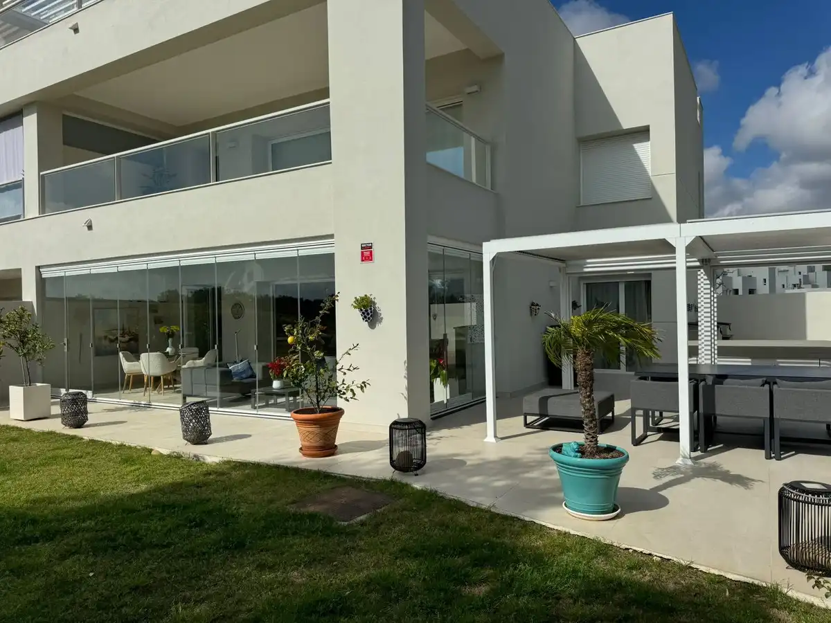 Terrace of Apartments for sale in Sotogrande  with Air Conditioner, Private garden and Terrace