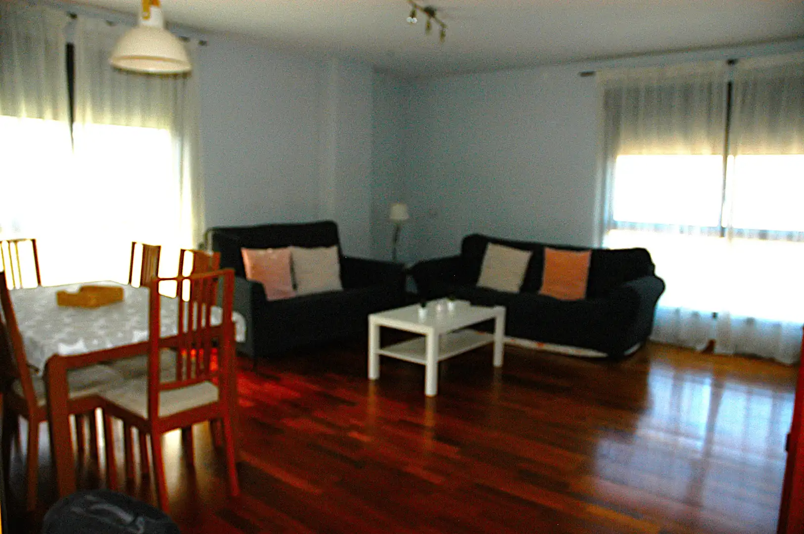 Sala de estar de Piso de alquiler en Murcia con Aire acondicionado, Calefacción y Parquet