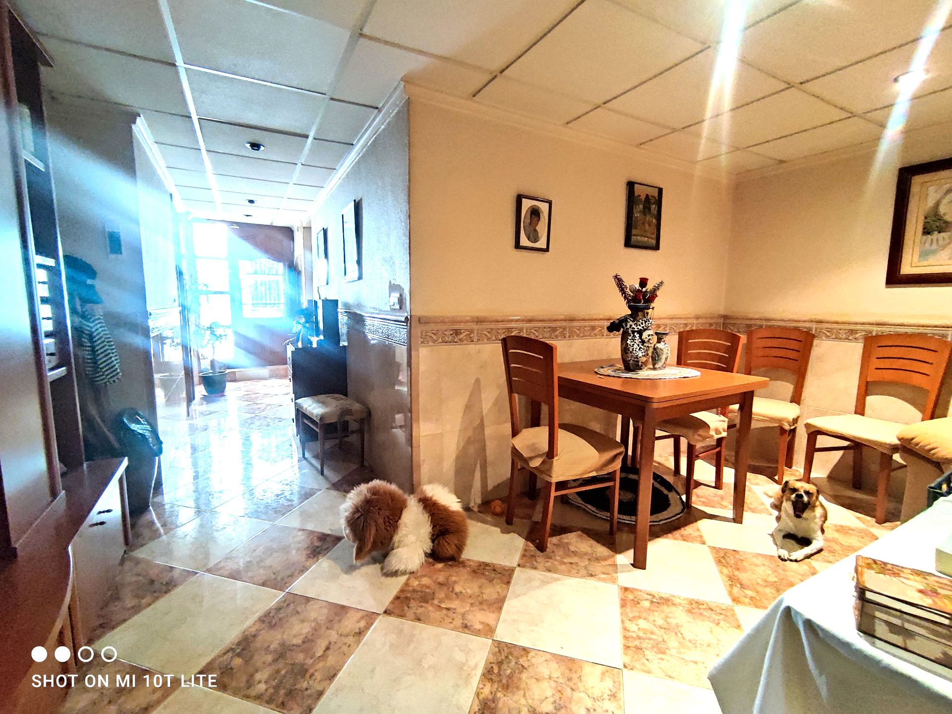 Dining room of Single-family semi-detached for sale in Elche / Elx  with Air Conditioner, Balcony and Alarm