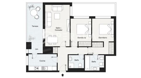 Foto 4 de Piso en venta en El Sabinar – Urbanizaciones – Las Marinas – Playa Serena, Roquetas de Mar