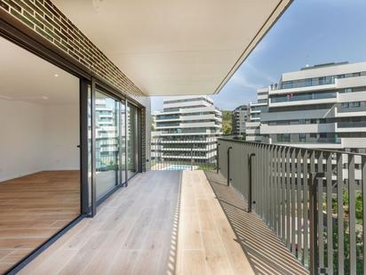 Terrasse von Wohnung miete in Esplugues de Llobregat mit Klimaanlage und Terrasse