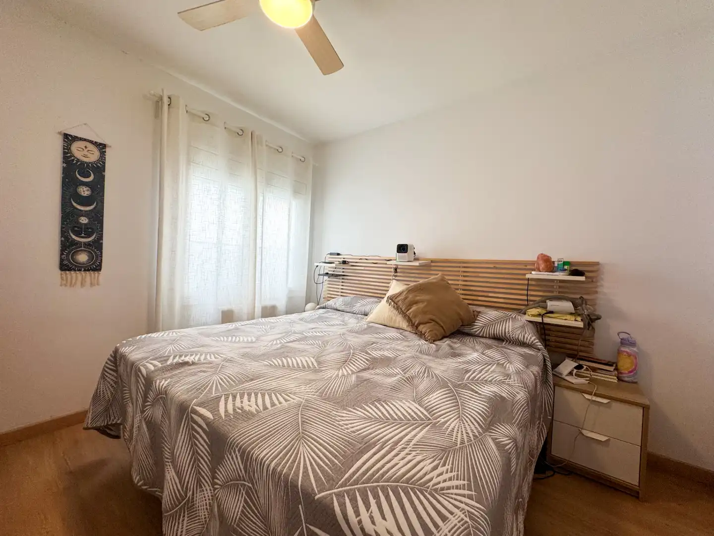 Bedroom of Flat for sale in Sentmenat  with Air Conditioner, Heating and Parquet flooring