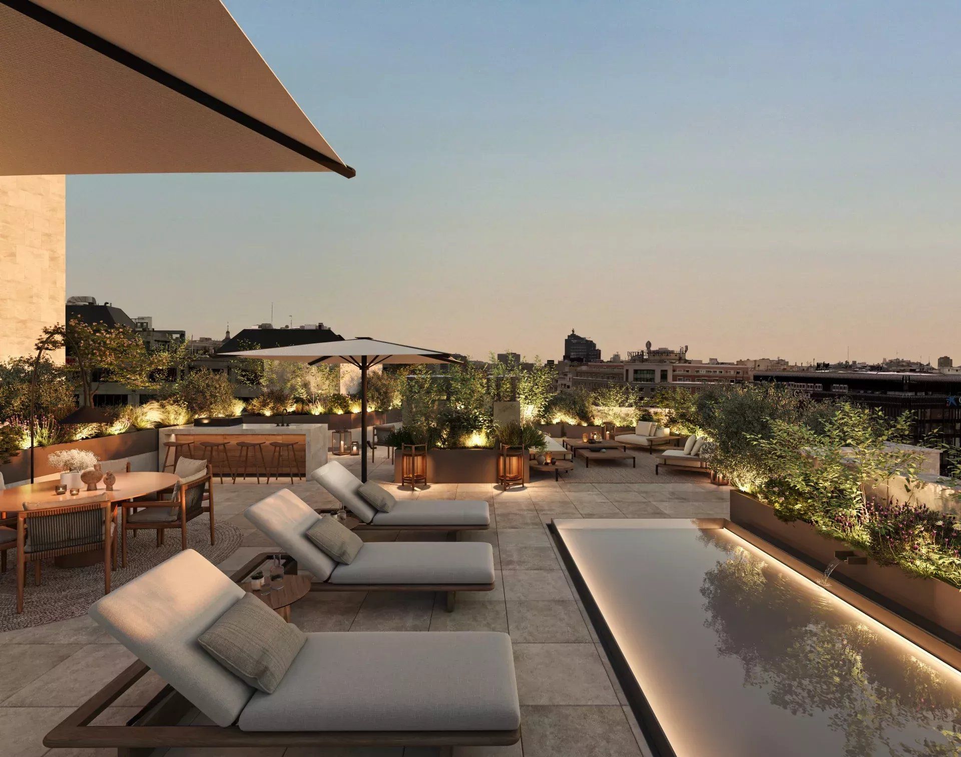 Terrace of Attic for sale in  Madrid Capital  with Air Conditioner, Heating and Terrace