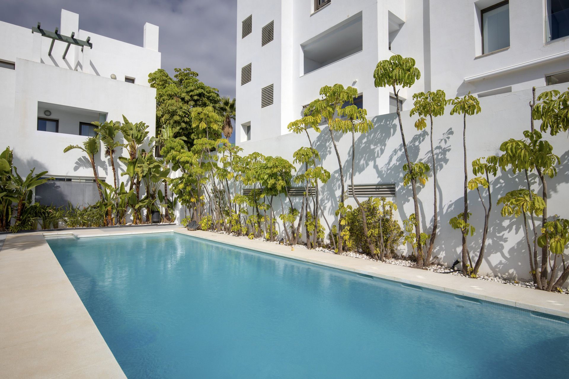Swimming pool of Planta baja for sale in Casares  with Air Conditioner, Terrace and Storage room