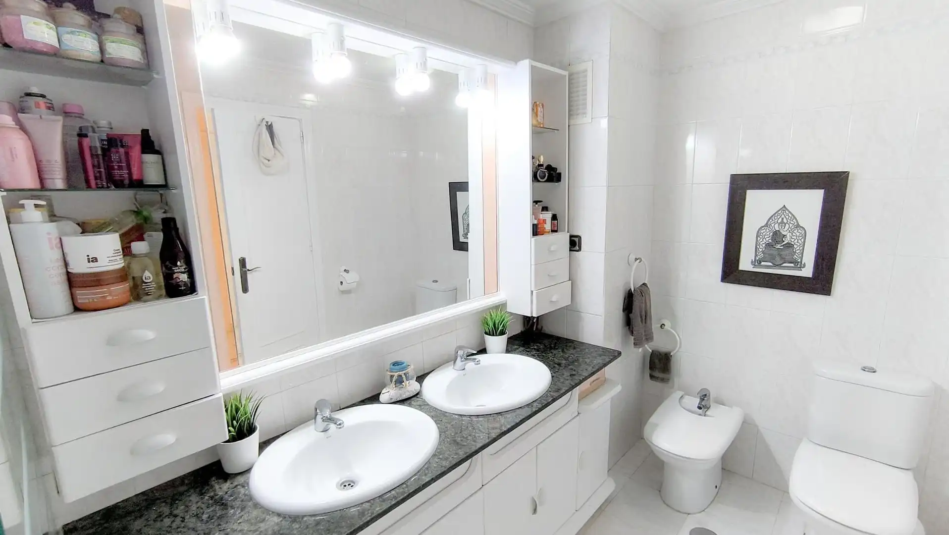 Badezimmer von Einfamilien-Reihenhaus zum Verkauf in La Manga del Mar Menor mit Terrasse