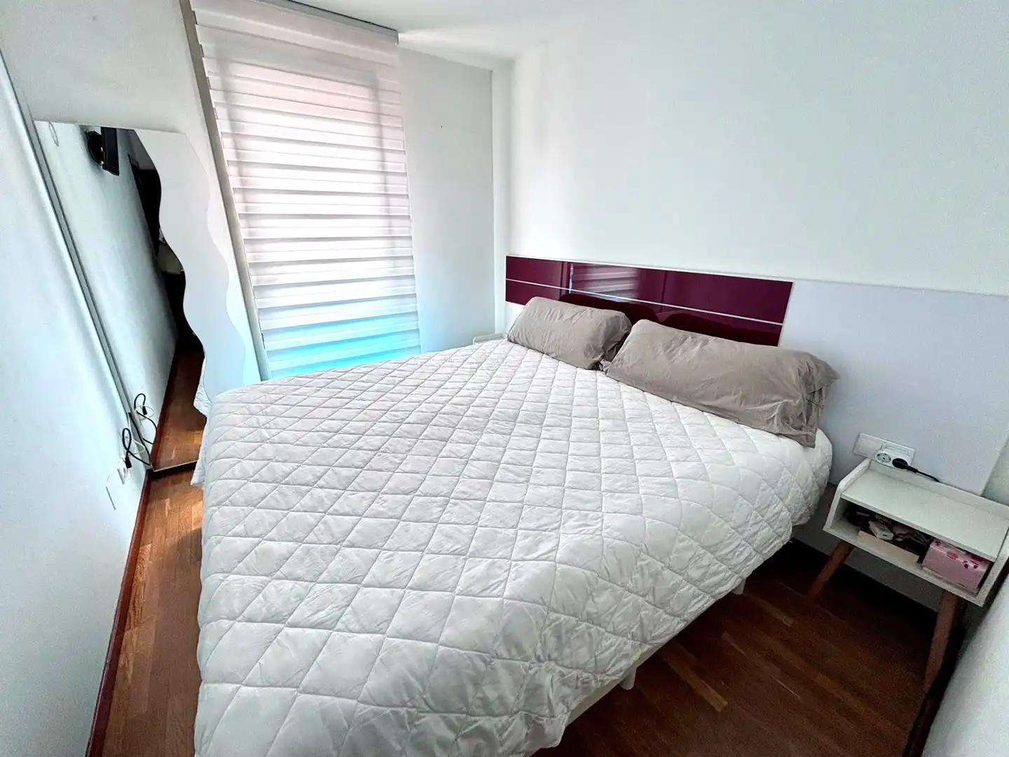 Bedroom of Flat for sale in Gijón   with Heating, Private garden and Parquet flooring