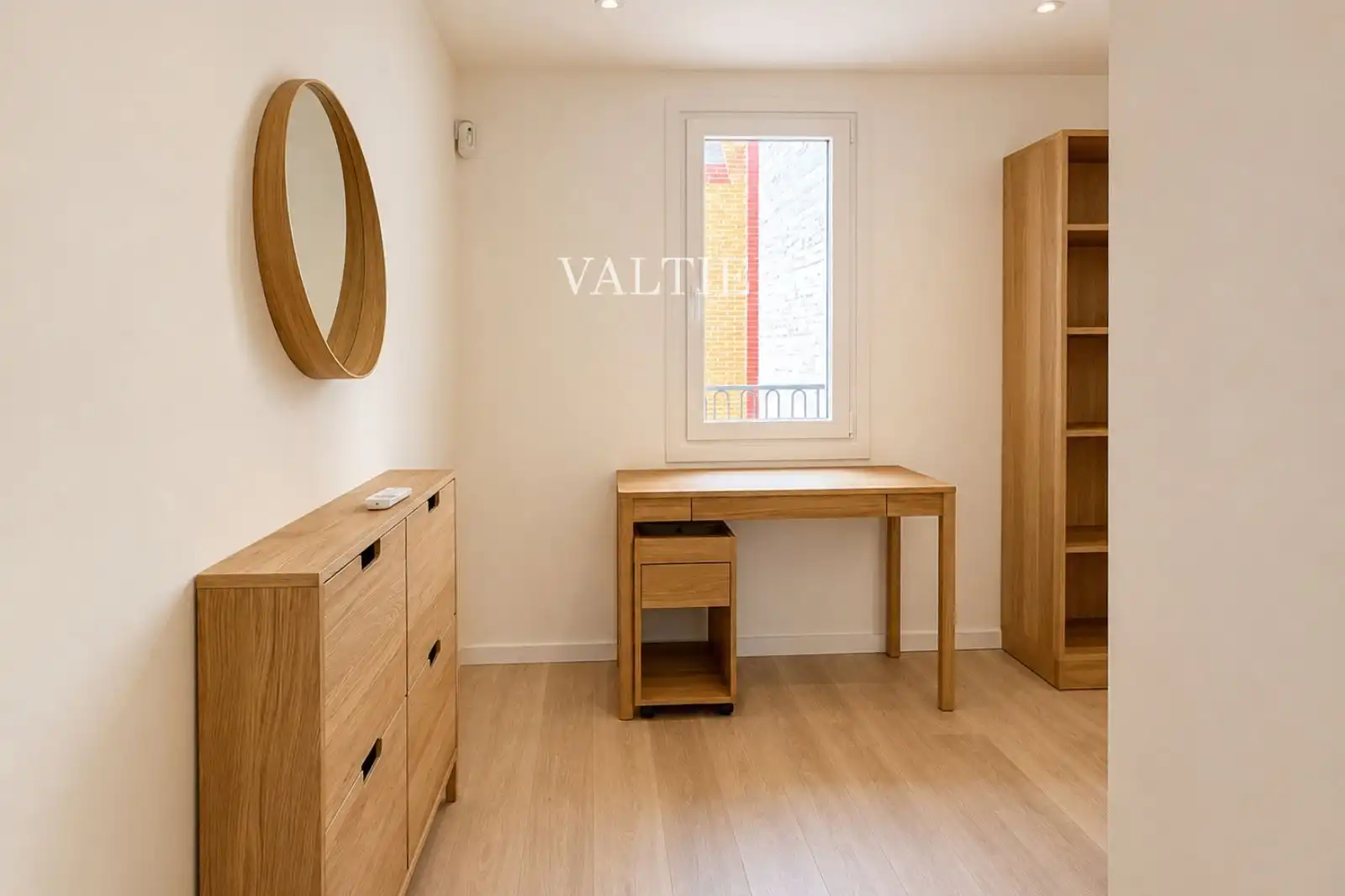 Schlafzimmer von Wohnung zur Miete in Madrid mit Klimaanlage, Heizung und Möbliert