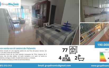 Living room of Flat for sale in Palamós  with Balcony