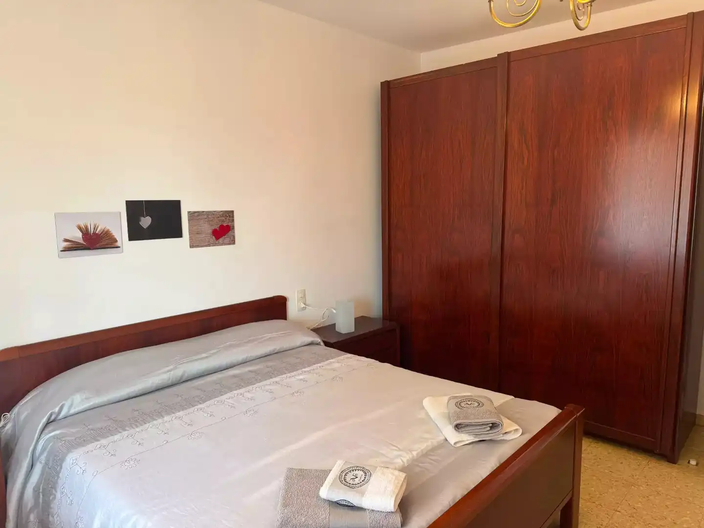 Bedroom of Houses for rent in Borrassà  with Air Conditioner, Heating and Terrace