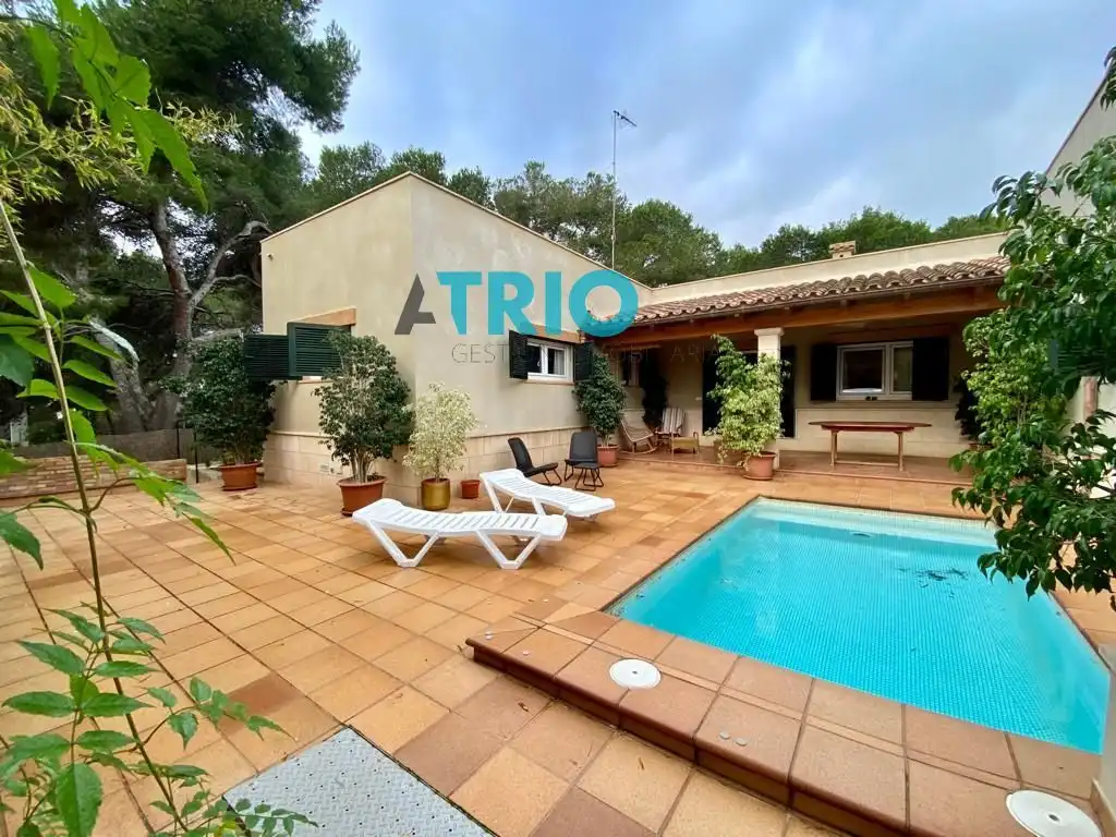 Exterior view of Houses for sale in Ses Salines  with Air Conditioner, Heating and Private garden