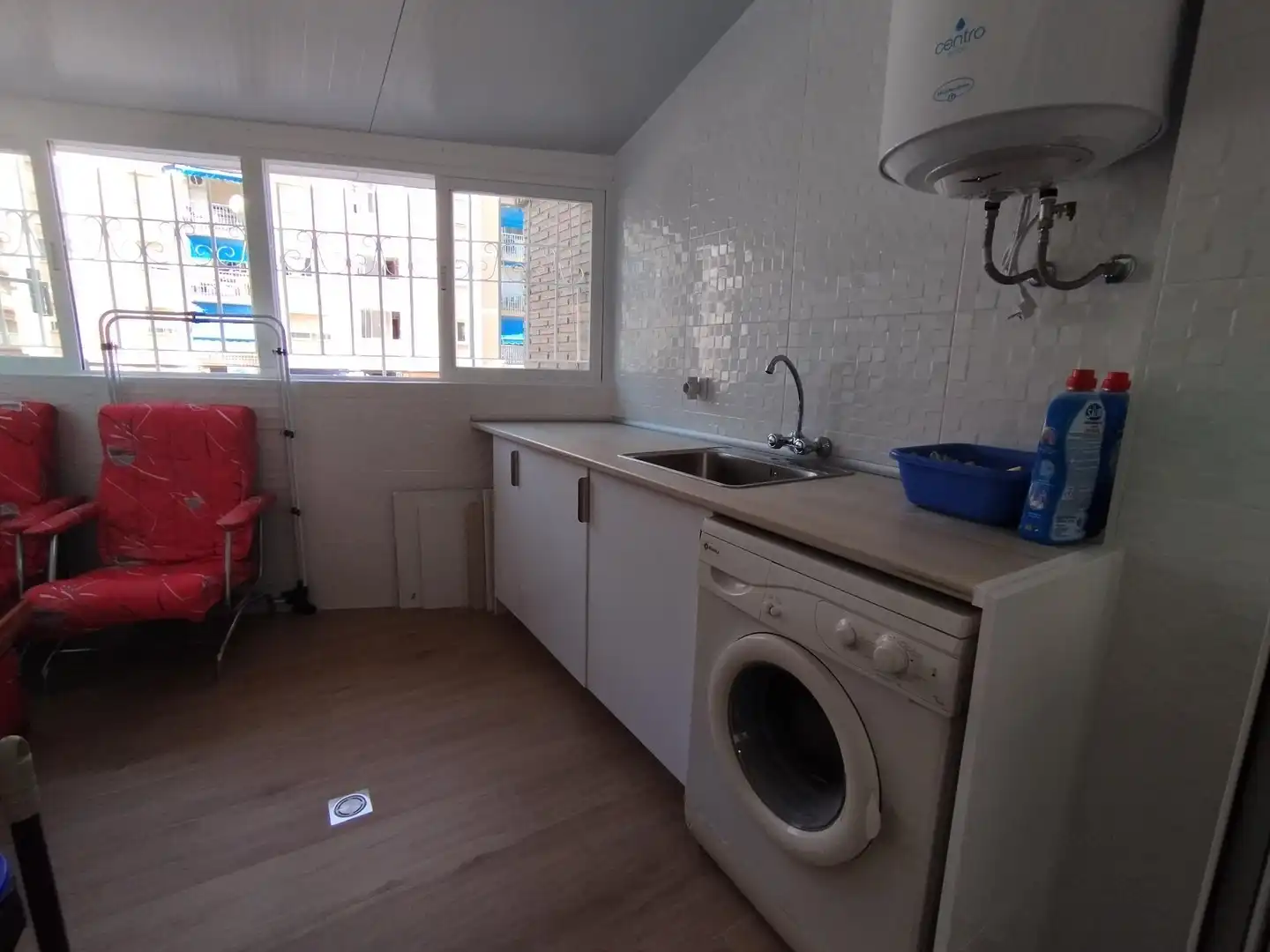 Cocina de Piso de alquiler en Águilas con Aire acondicionado, Amueblado y Balcón