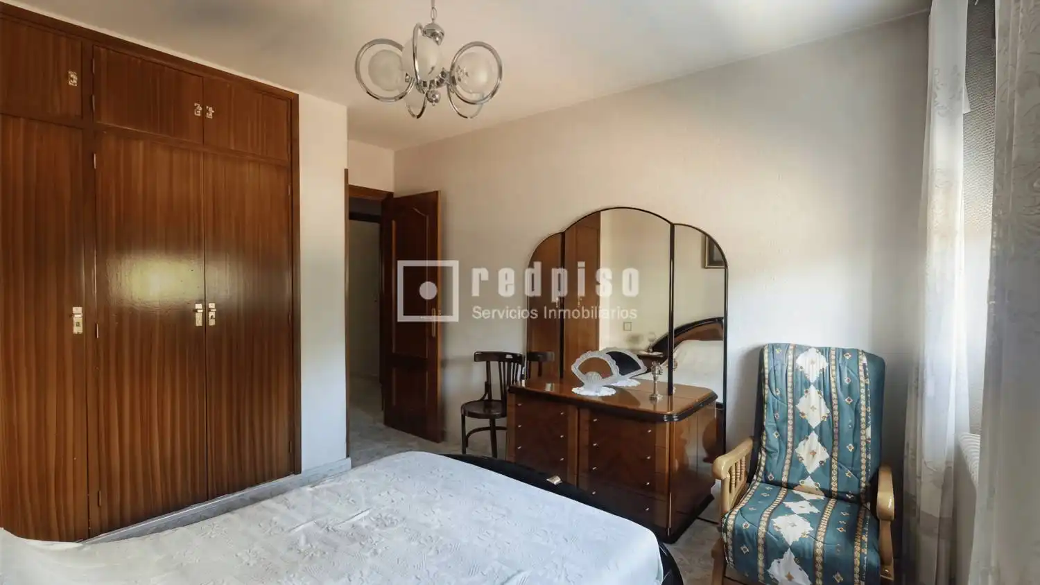 Bedroom of Flat for sale in Madrid  with Heating and Terrace