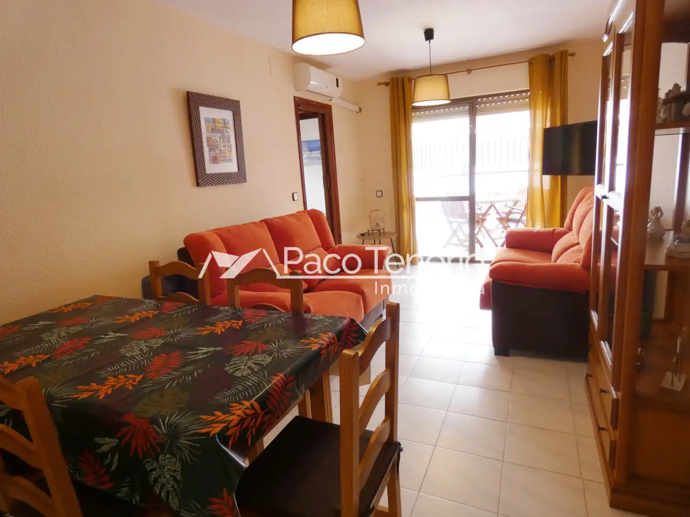 Sala de estar de Piso en venta en La Antilla con Terraza, Amueblado y Horno