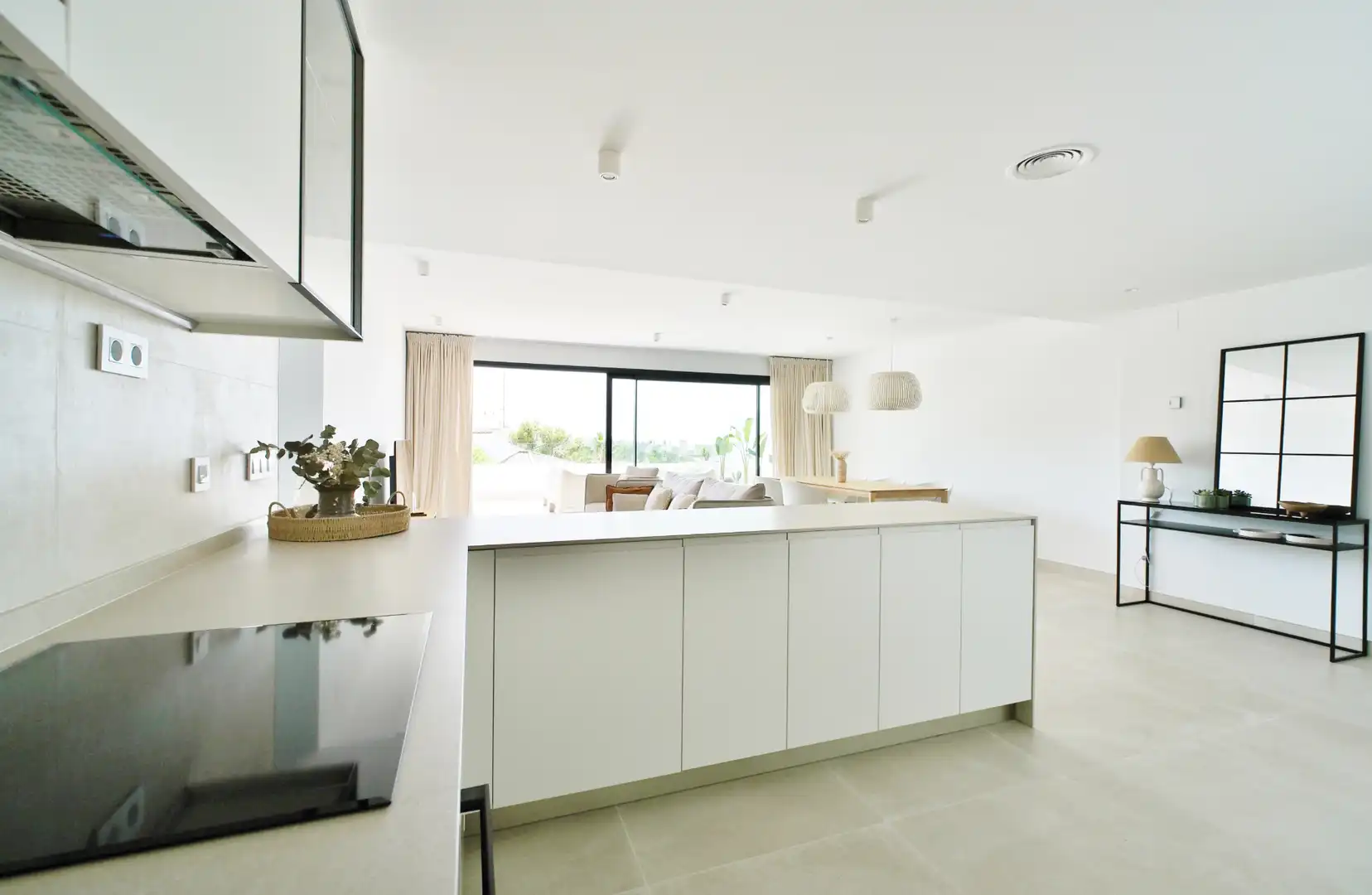 Cocina de Apartamento de alquiler en Sagunto / Sagunt con Aire acondicionado, Calefacción y Terraza