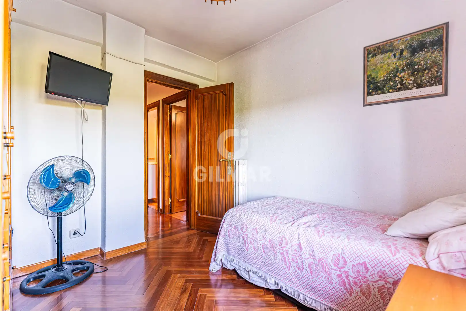 Bedroom of Flat for sale in Madrid  with Heating