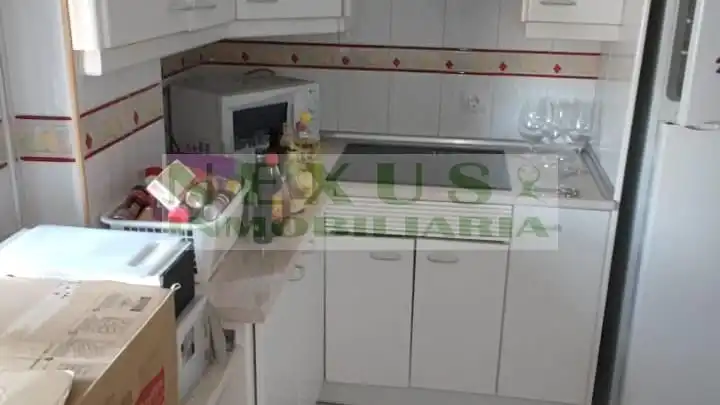 Kitchen of Flat for rent in Cáceres  with Air Conditioner, Heating and Furnished
