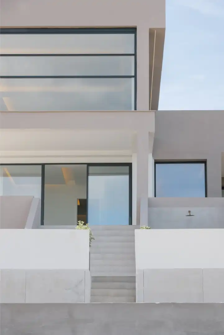 Vista exterior de Casa o xalet en venda en  Palma de Mallorca amb Aire condicionat, Jardí privat i Terrassa