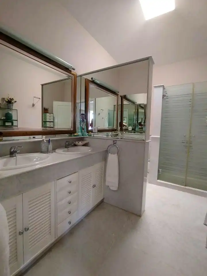 Bathroom of Houses for rent in San Bartolomé de Tirajana  with Air Conditioner, Private garden and Terrace