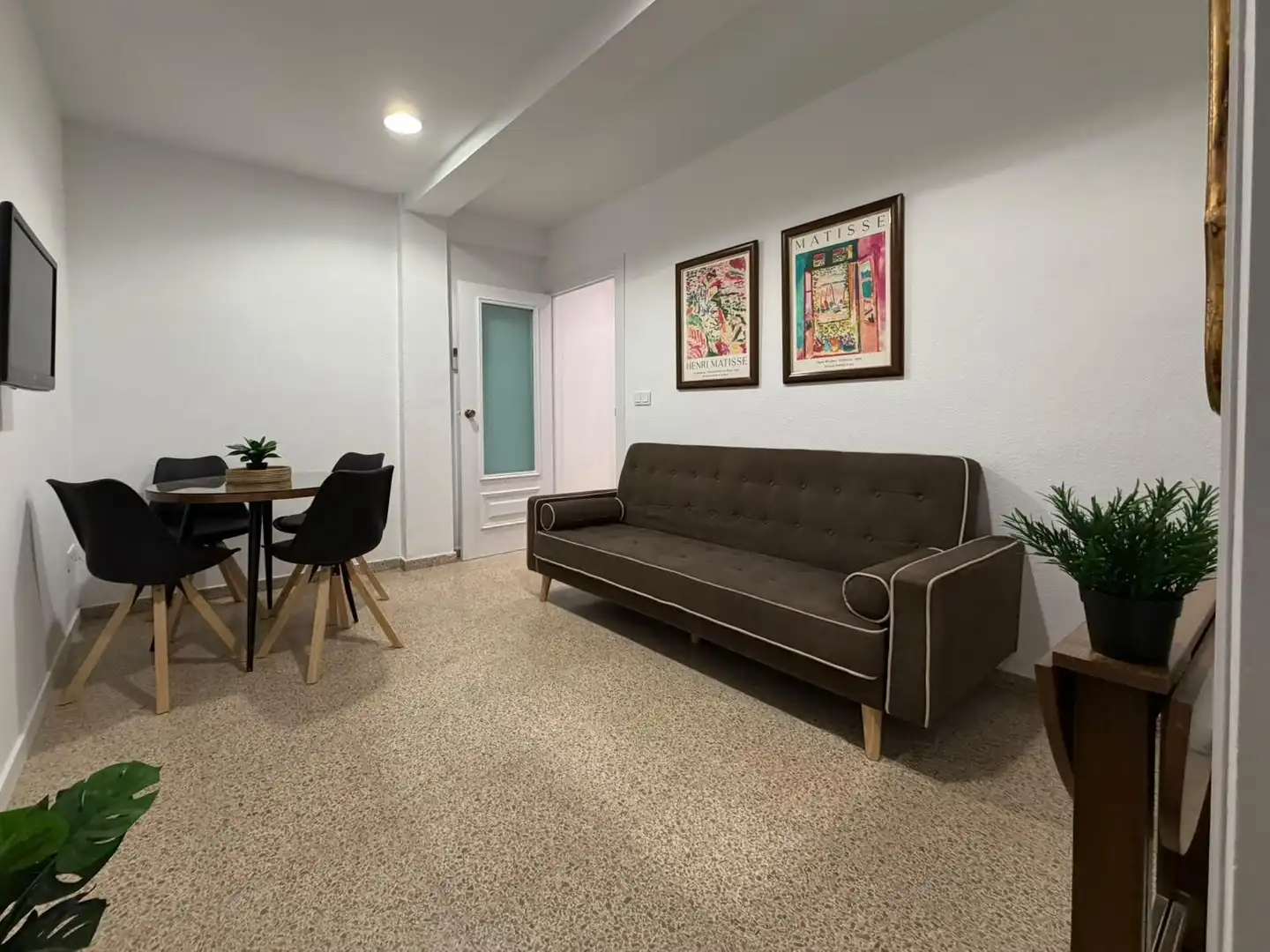Wohnzimmer von Wohnung zur Miete in Centro