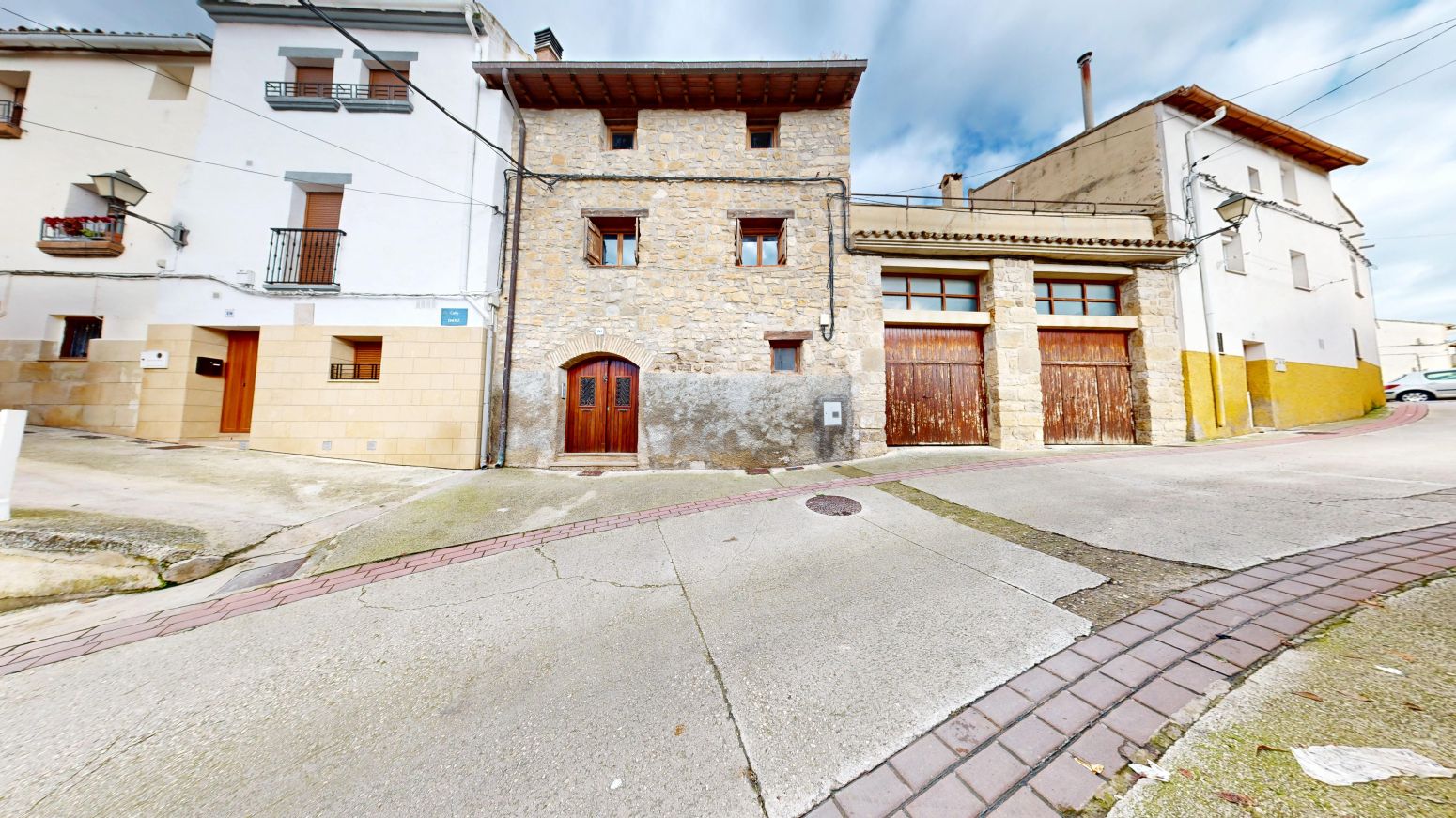 Vista exterior de Casa o xalet en venda en Miranda de Arga