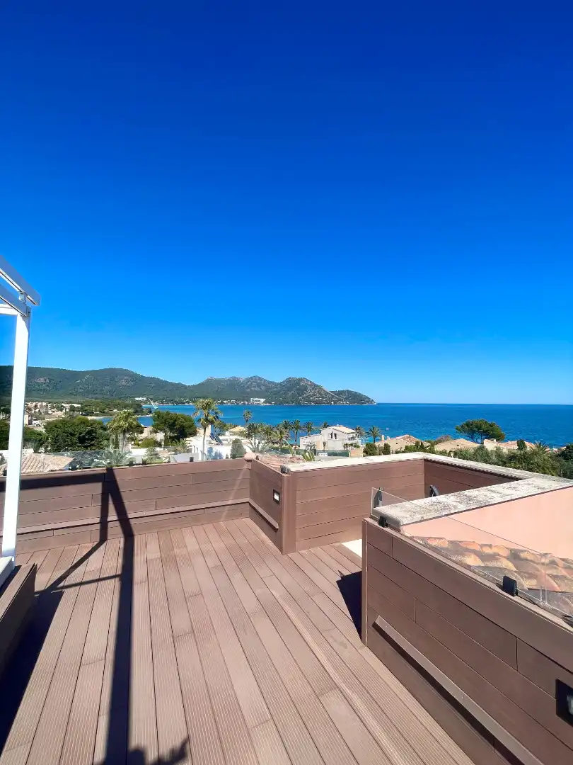 Terrace of Attic for rent in Son Servera  with Air Conditioner, Heating and Terrace