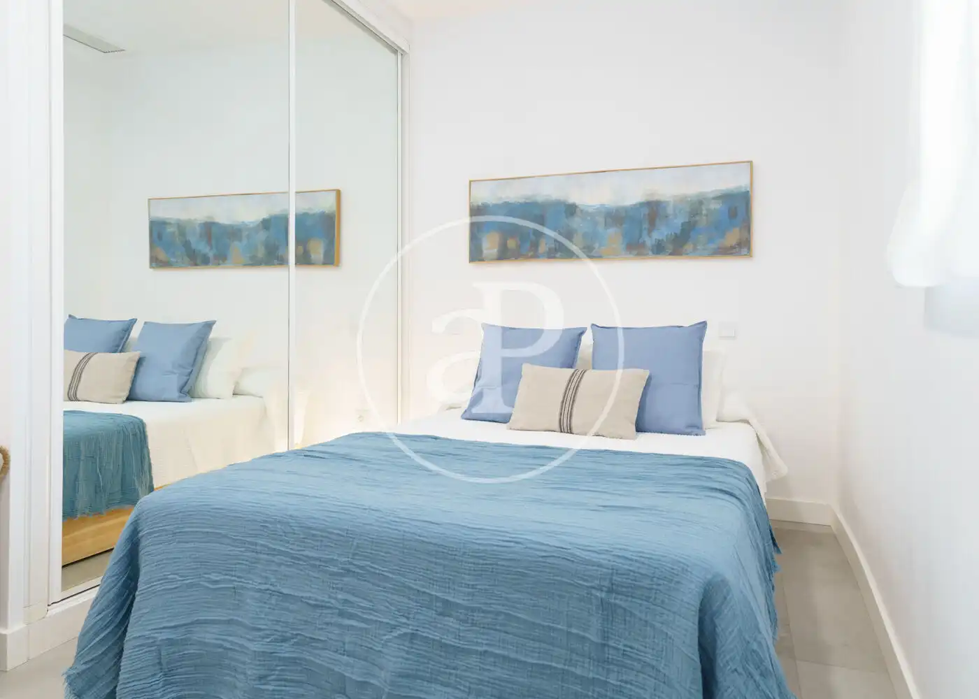 Bedroom of Flat for rent in Madrid  with Air Conditioner, Heating and Furnished