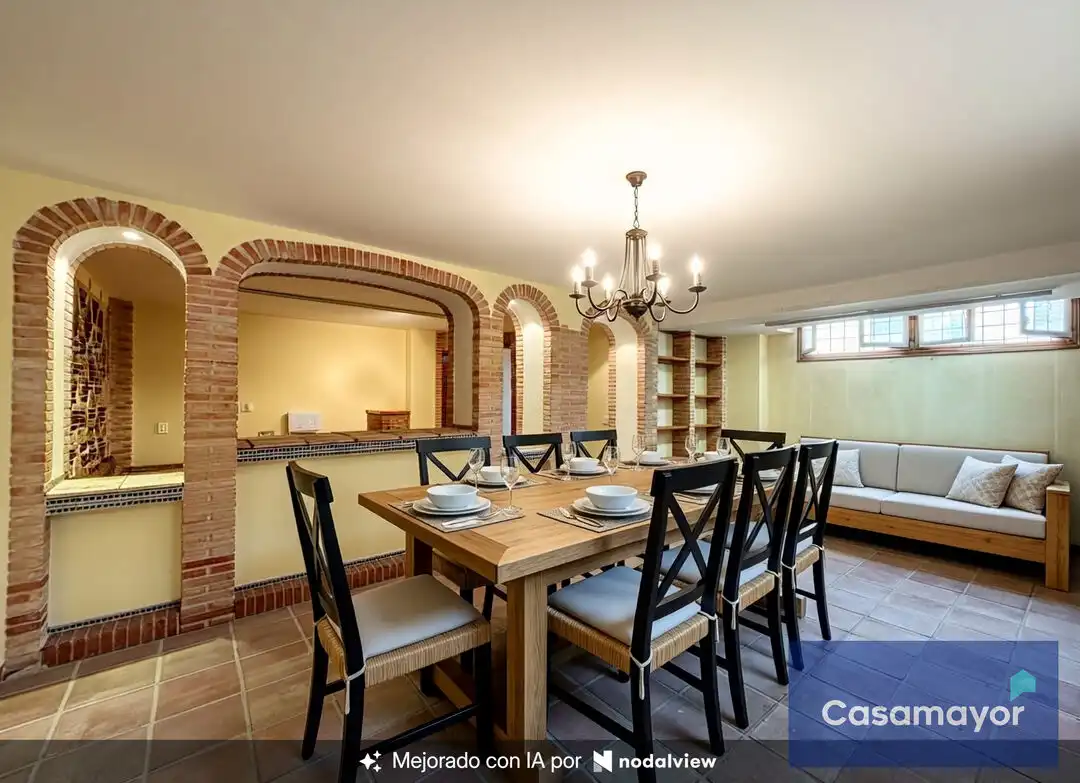 Dining room of Houses for sale in Mutxamel  with Air Conditioner, Heating and Private garden