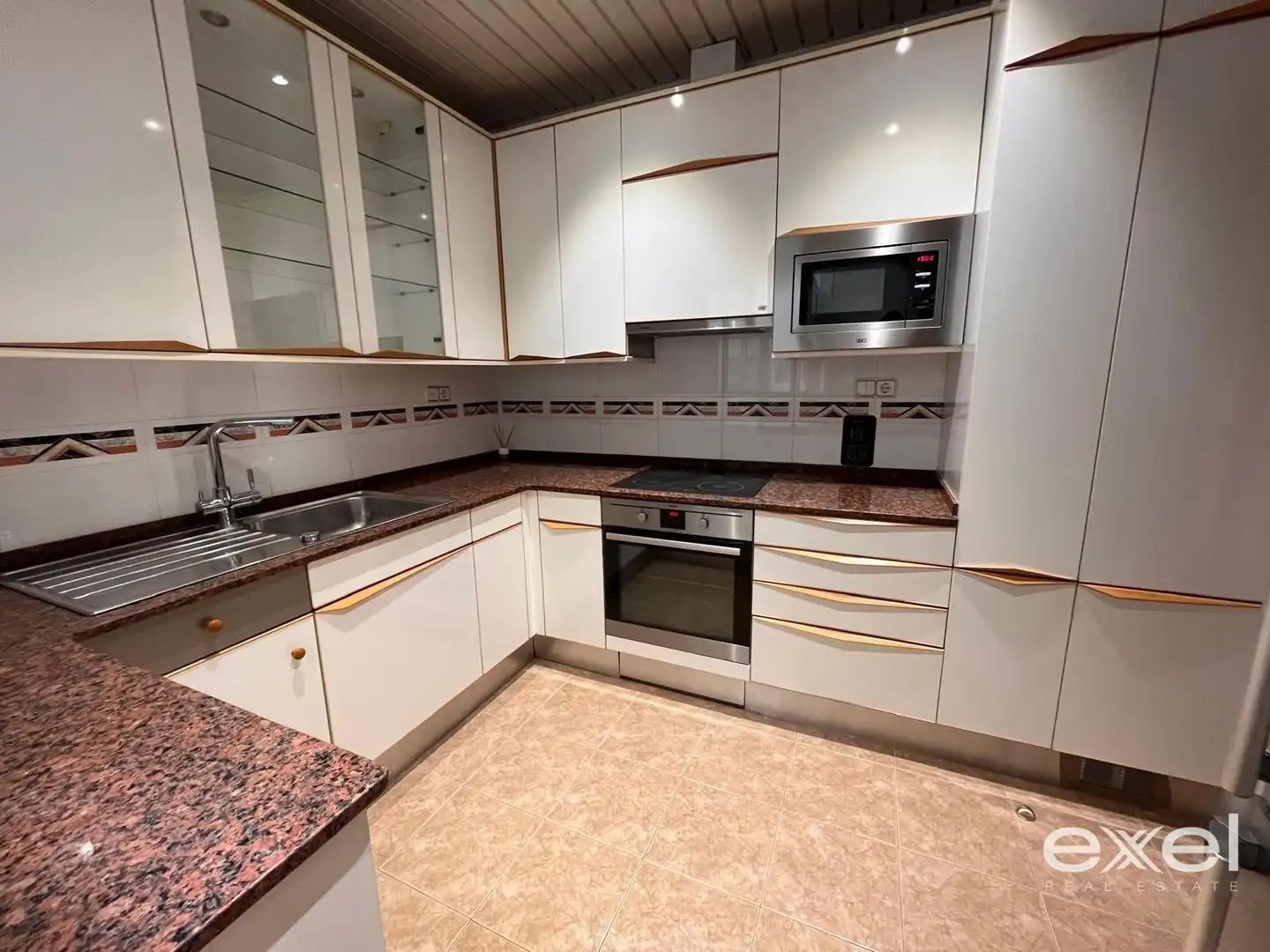Kitchen of Flat for sale in Sant Joan Despí  with Air Conditioner, Heating and Terrace