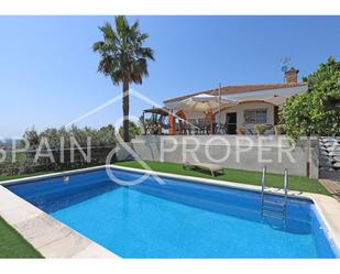 Exterior view of House or chalet for sale in Alcàsser  with Private garden, Terrace and Swimming Pool