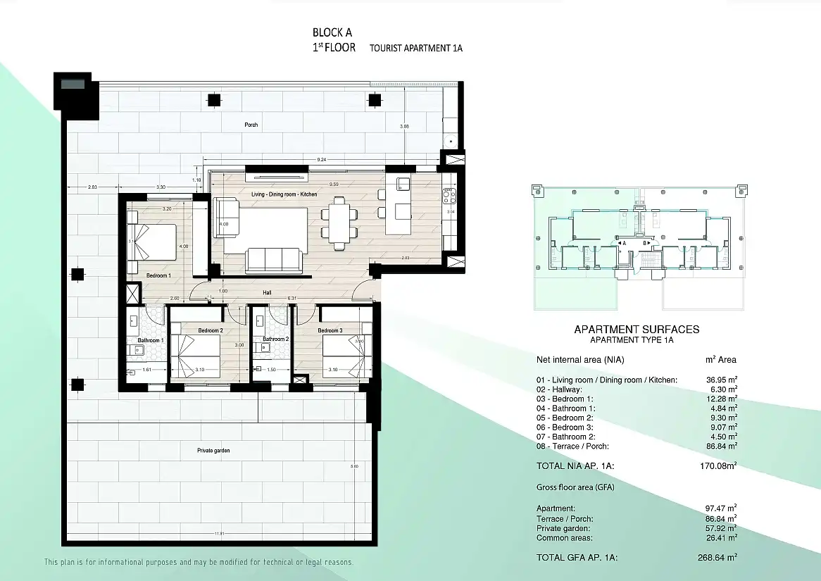 Appartement compact avec terrasse à vendre à Los Narejos - Punta Calera, imagen 18