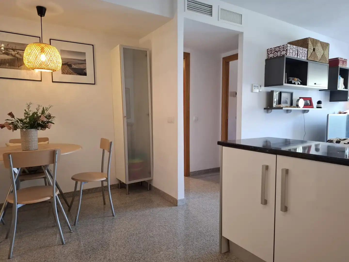 Kitchen of Flat for sale in Lújar  with Terrace and Furnished