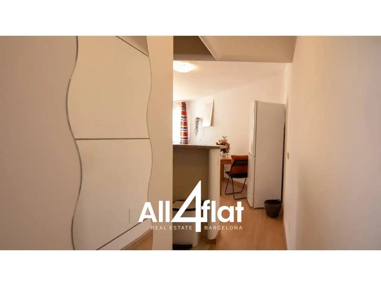 Dormitori de Àtic de lloguer en Barcelona amb Aire condicionat, Parquet i Terrassa