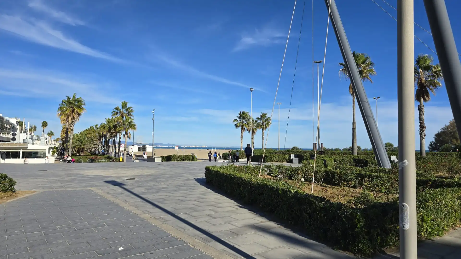 Exterior view of Flat for rent in Valencia  with Air Conditioner, Heating and Oven
